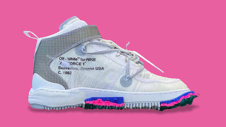 Take a Sneak Peek at the Off-White x Nike Air Force 1 Mid "White"