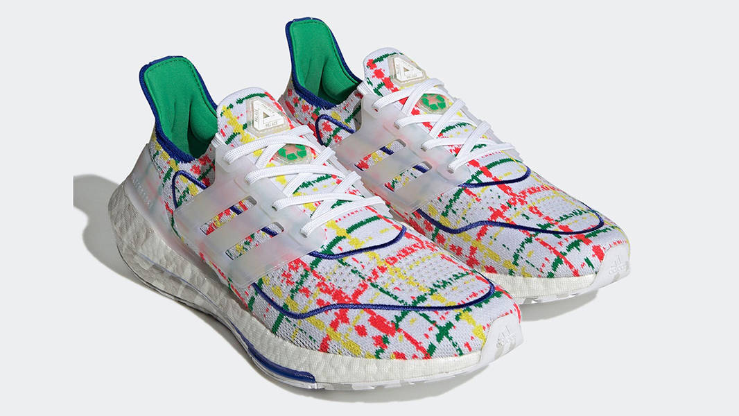 Palace x adidas Ultra Boost 21 Multi White