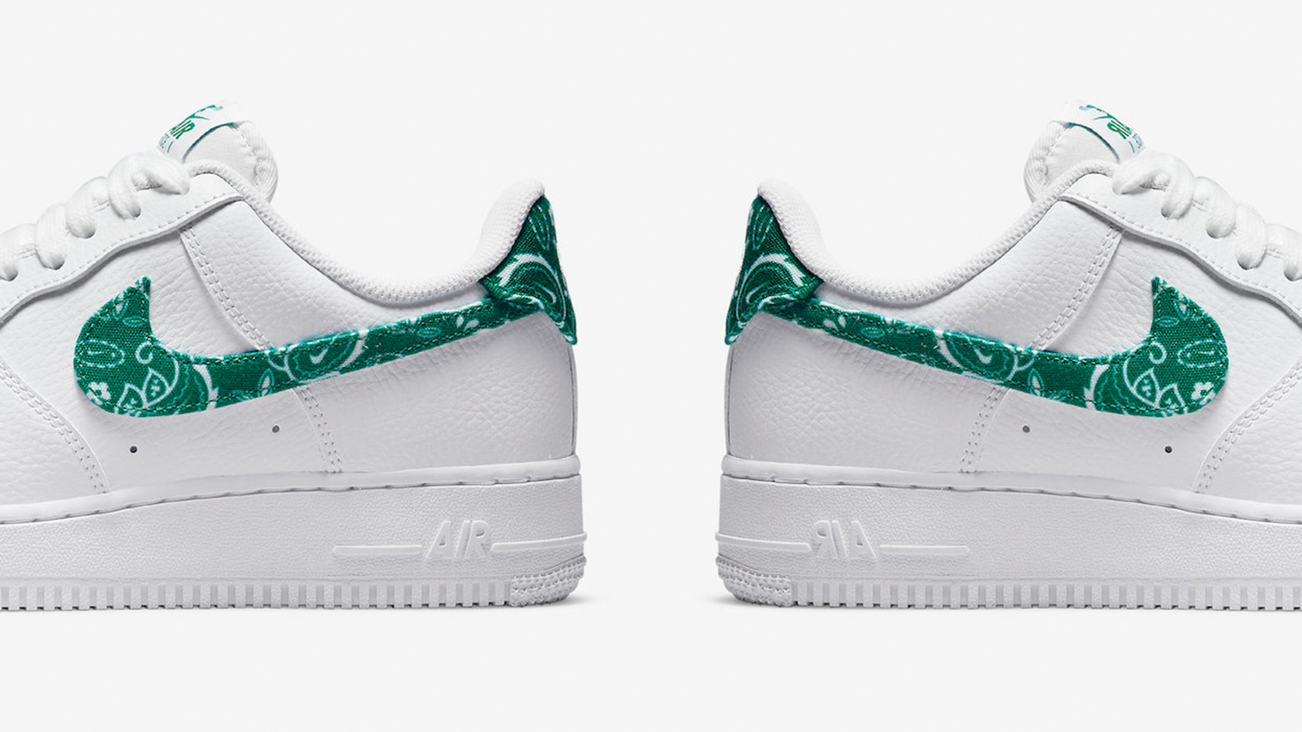 The Nike Air Force 1 Paisley Pack is Completed With a 