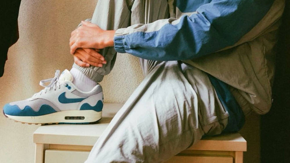 （即発送）Patta × Nike Air Max 1 \"Noise Aqua\" Nike Air Max 1 Patta Waves Noise Aqua (without Bracelet