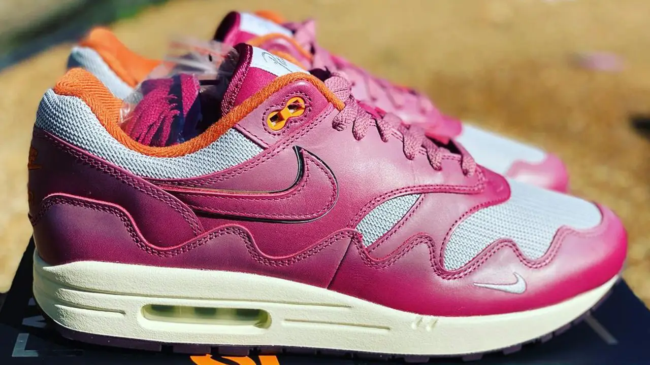 Nike air max 1 on sale maroon