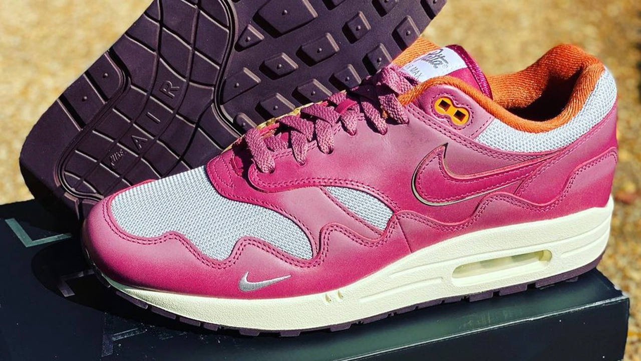 Patta x Nike Air Max 1 "Night Maroon"