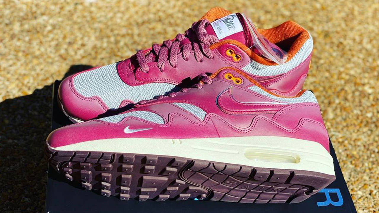 Patta x Nike Air Max 1 "Night Maroon"
