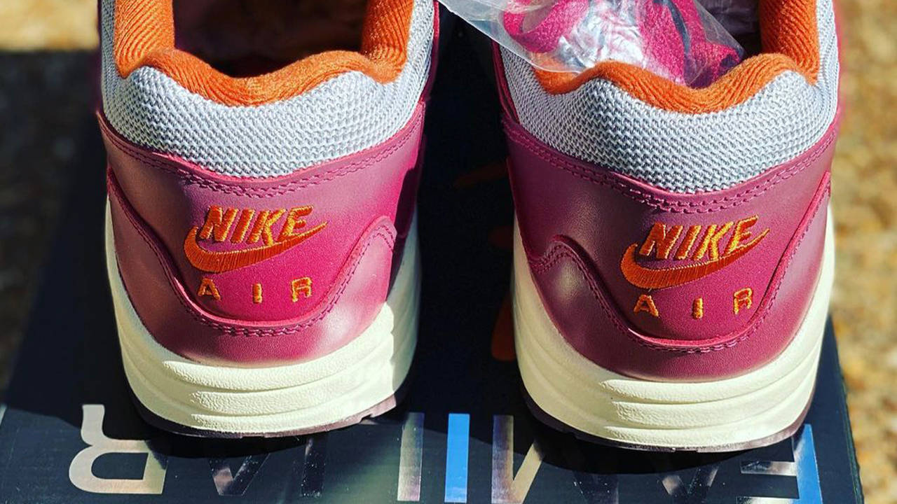 Patta x Nike Air Max 1 "Night Maroon"