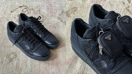 A Closer Look at the Prada x adidas Forum Low "Black" A Closer Look at the Prada x adidas Forum Low "Black"