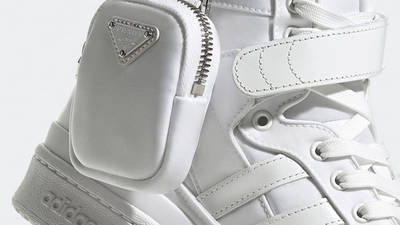 Prada x adidas Forum Hi Re-Nylon White GY7041 Detail
