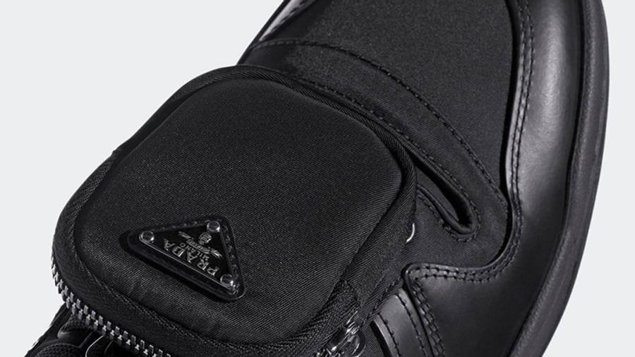 Prada x adidas Forum Low Black GY7043 Detail 2