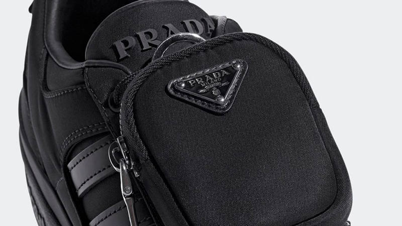 Prada x adidas Forum Low Black GY7043 Detail