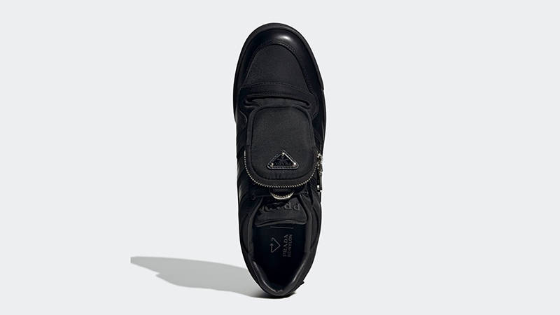 Prada x adidas Forum Low Black Raffles Where To Buy The Sole