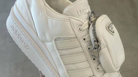 New Images of the Prada x adidas Forum Low Have Surfaced New Images of the Prada x adidas Forum Low Have Surfaced