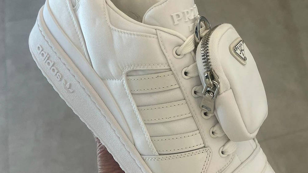 Image via karmentsang Prada x adidas Forum Low "White"