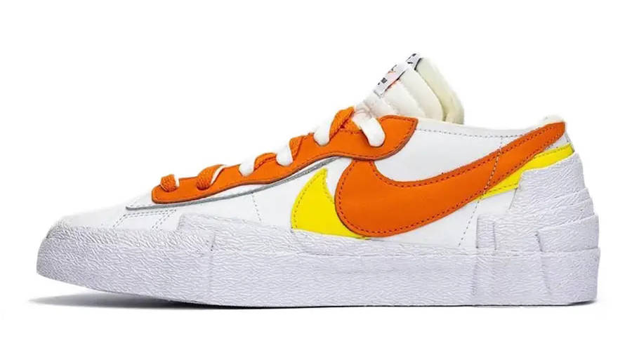 sacai x Nike Blazer Low Magma Orange