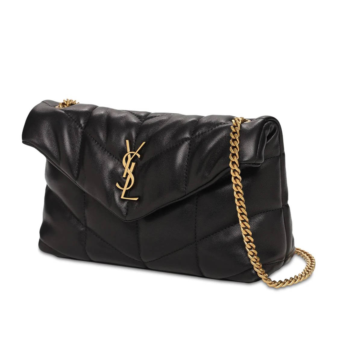 Saint Laurent Mini Puffer Loulou Leather Bag