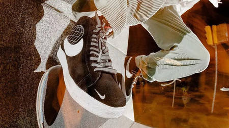 The SKATEDELUXE x Nike SB Blazer Mid Arrives with Reflective Accents The SKATEDELUXE x Nike SB Blazer Mid Arrives with Reflective Accents