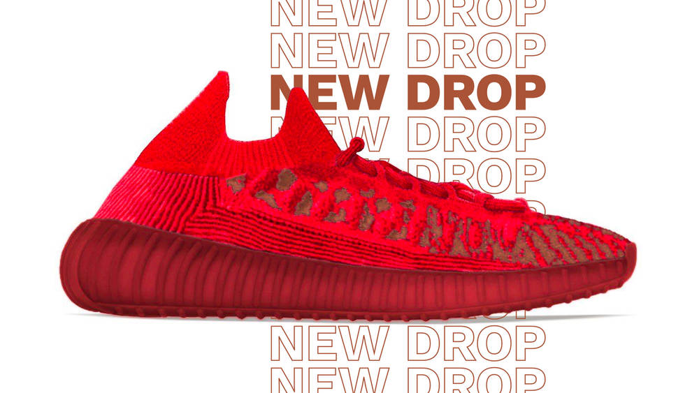 Image via Yeezy Mafia Yeezy Boost 350 V2 CMPCT "Slate Red"