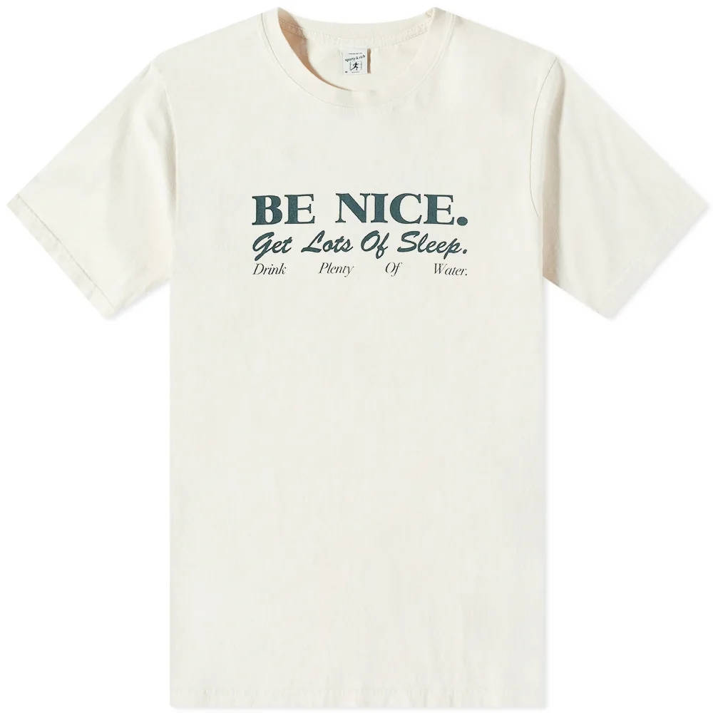 Spory and Rich sold be nice t shirt