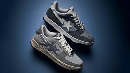 The Stadium Goods x BAPE STA and SK8 STA Arrive with a Greyscale Palette The Stadium Goods x BAPE STA and SK8 STA Arrive with a Greyscale Palette