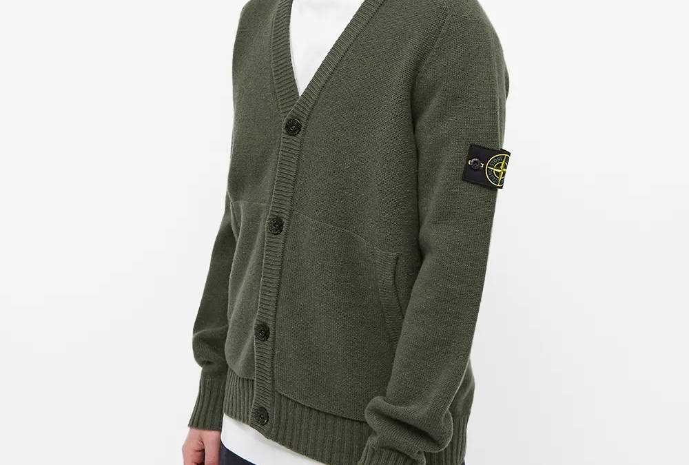 stone island cardigan