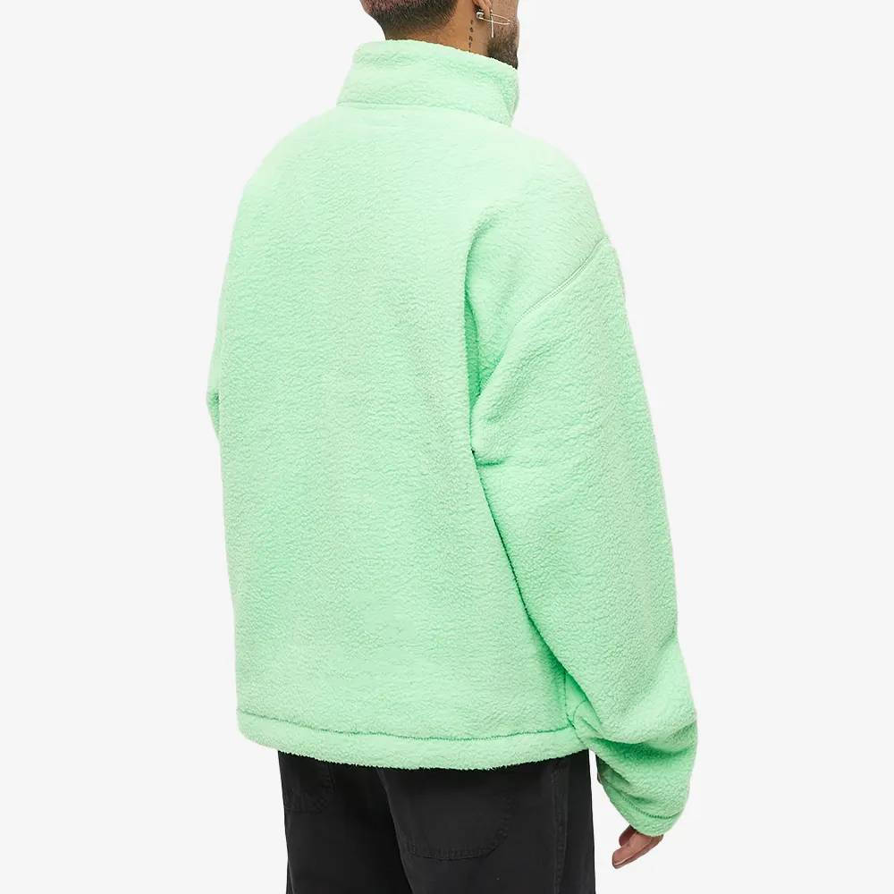 Stussy Half Zip Mock Neck - Melon | The Sole Supplier