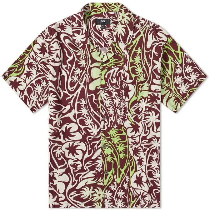 Stussy Psychedelic Palm Tree Shirt | Where To Buy | The Sole Supplier