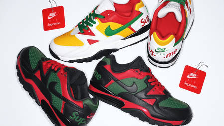 The Supreme x Nike Cross Trainer Low Collaboration Arrives in Two Colourways for Fall 2021 The Supreme x Nike Cross Trainer Low Collaboration Arrives in Two Colourways for Fall 2021