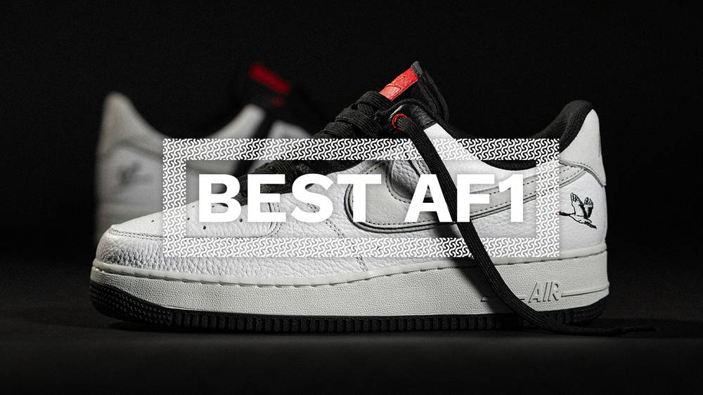 Image via 43einhalb Best Air Force 1 (AF1) Colorways