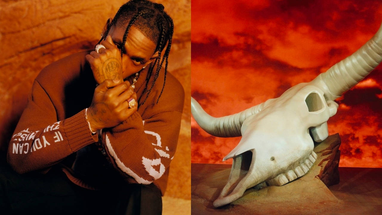Travis Scott x Dior Front AnOther Magazine's Latest Issue