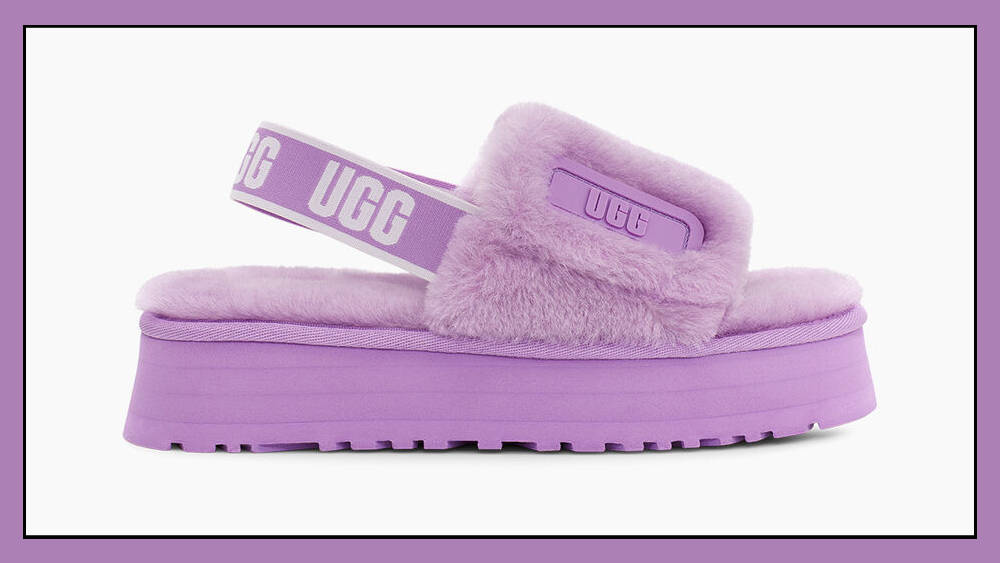 UGG Disco Slide Lilac Bloom
