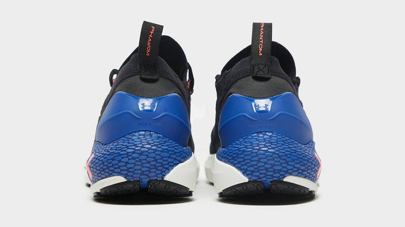Under Armour HOVR Phantom 2 Black Blue Back