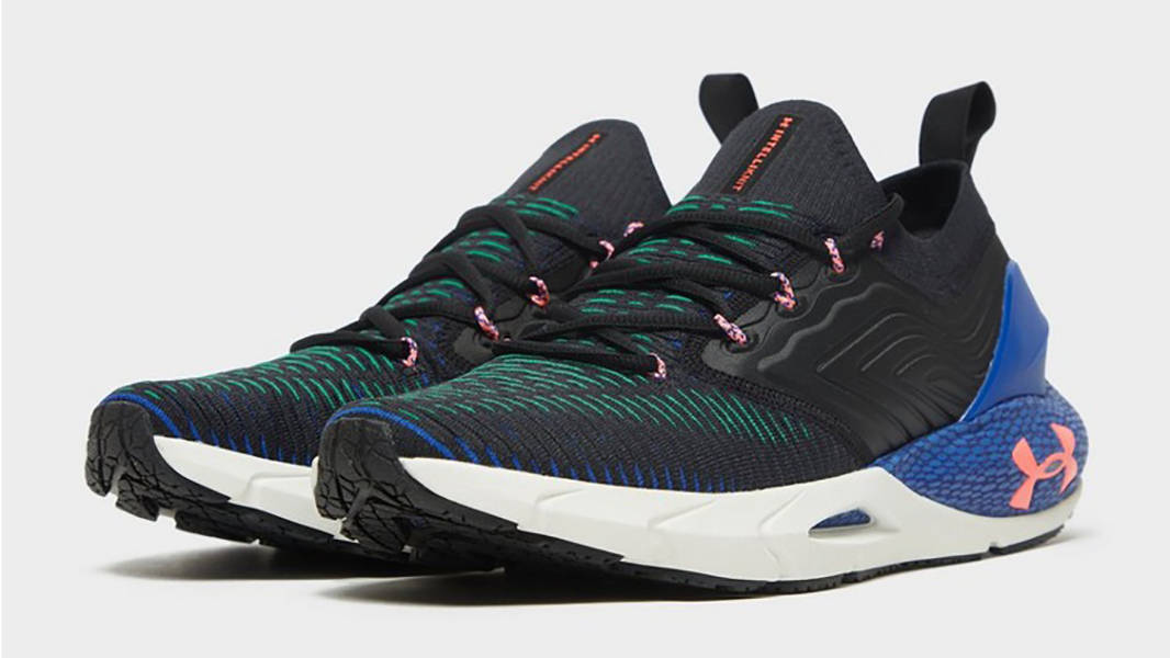 Under Armour HOVR Phantom 2 Black Blue Front