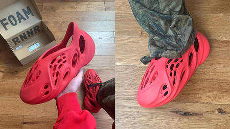 The Yeezy Foam Runner "Ochre" & "Vermilion" Are Dropping This Week!