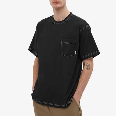 WTAPS Blank Contrast Stitch Pocket T-Shirt