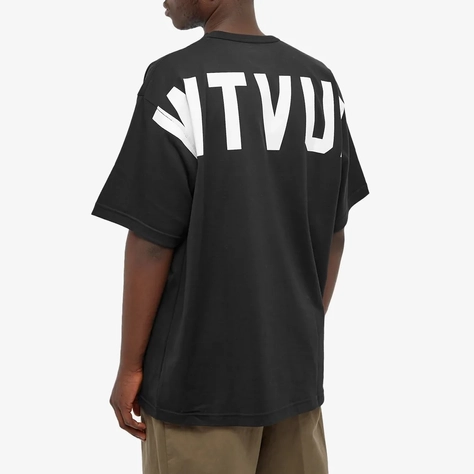 WTAPS Stencil Logo T-Shirt Black Back