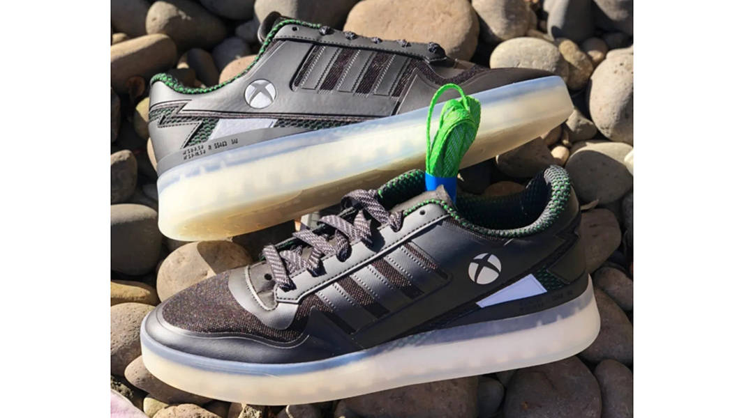 Xbox x adidas Forum Tech Boost Brown GZ3733 Side