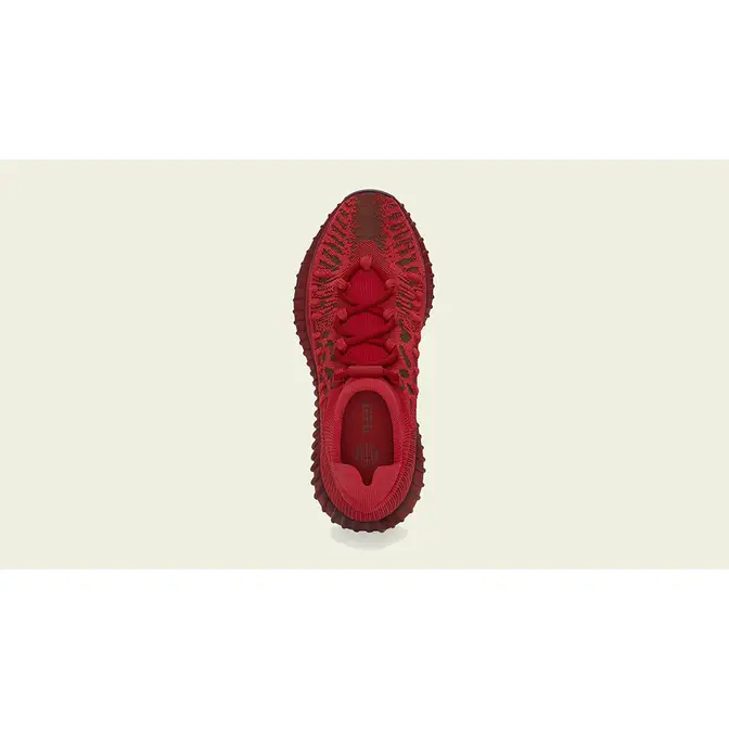 Yeezy Boost 350 V2 CMPCT Slate Red GW6945 Top
