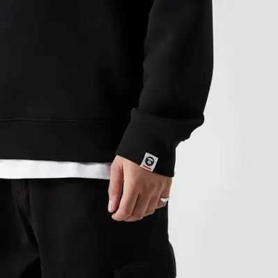 AAPE Sweatshirt Black Detail 2