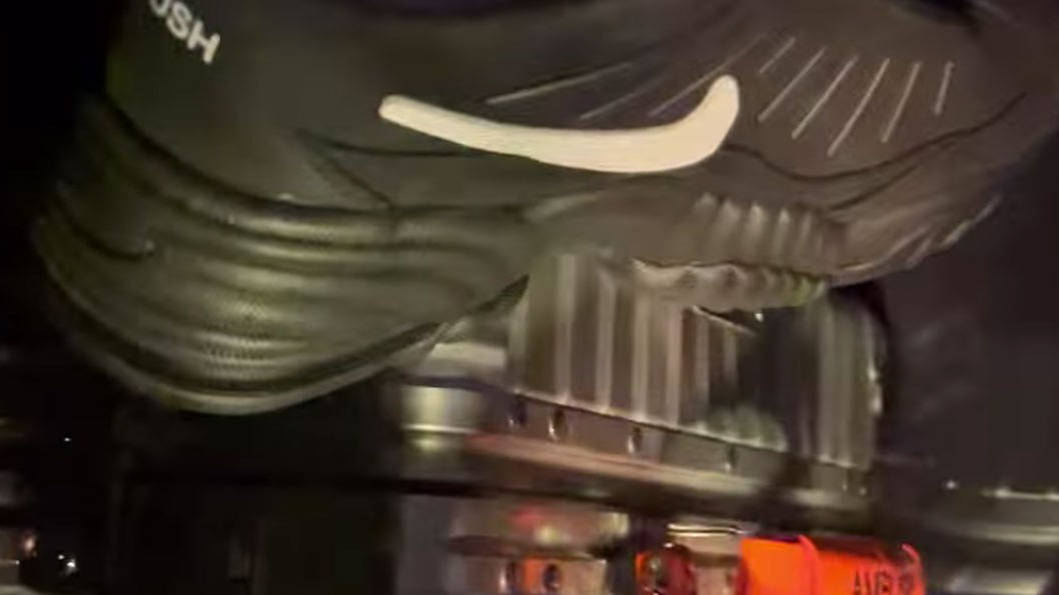 ABMUSH x Nike Air Adjust Force Black White Teaser