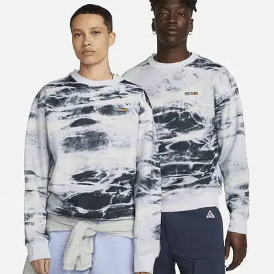 Nike all shop over print sweatshirt