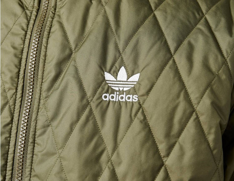 adidas Adicolor Classics Quilted Archive Jacket Green Detail 2