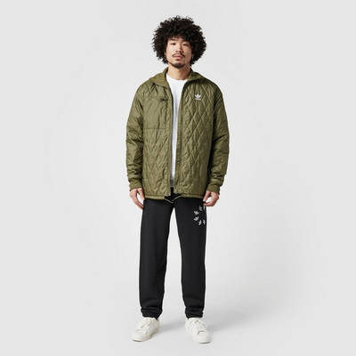adidas Adicolor Classics Quilted Archive Jacket Green Full