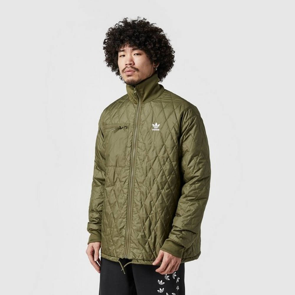 adidas Adicolor Classics Quilted Archive Jacket Green