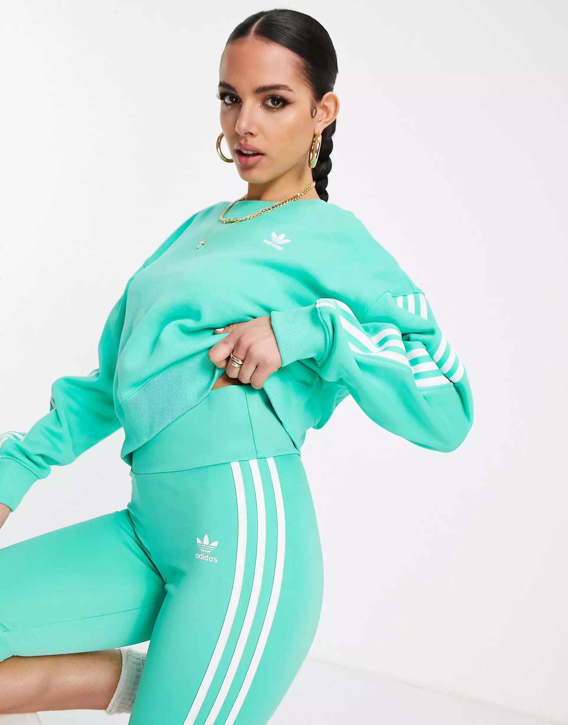 adidas Originals 3-Stripes Oversized Sweatshirt