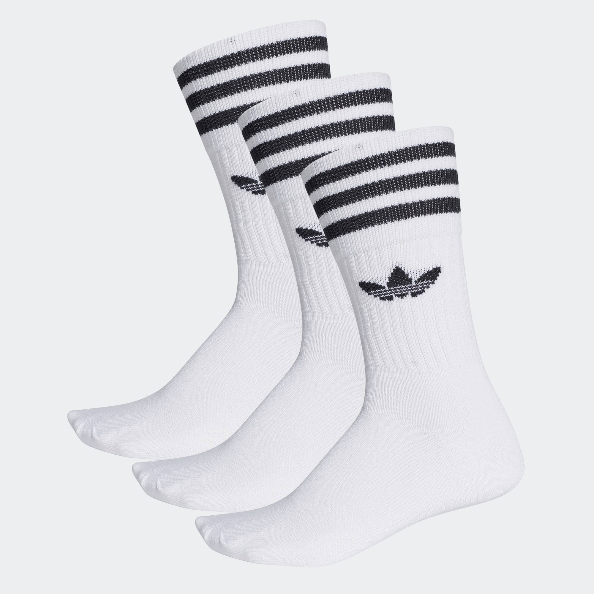 adidas Crew Socks (3 Pairs)