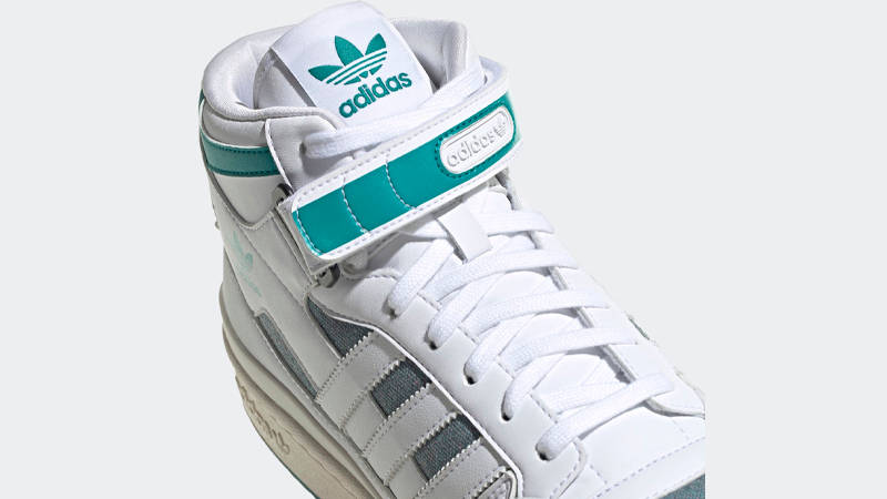 adidas Forum Mid EQT Green Closeup