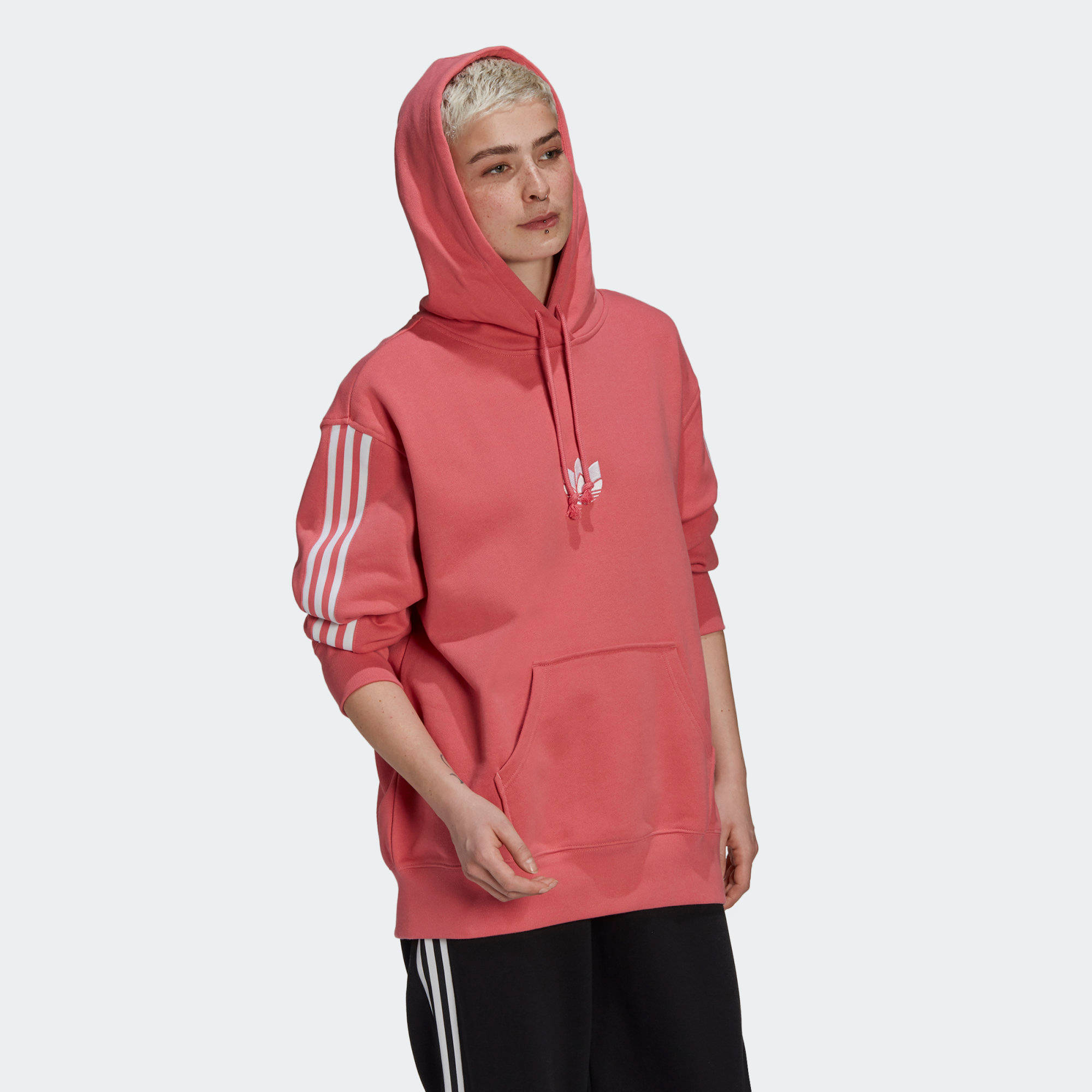 adidas Loungewear Adicolor 3D Trefoil Oversize Hoodie | Where To Buy |  GN6705 | The Sole Supplier