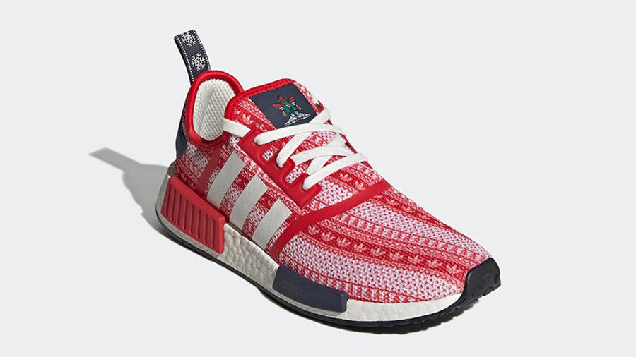 adidas NMD R1 Christmas Sweater GZ4712 front