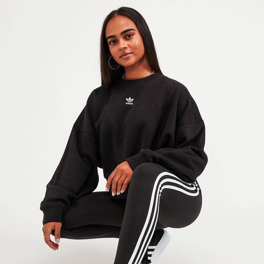 adidas Relaxed Short Sweatshirt