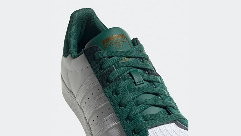 adidas Superstar Christmas White Green