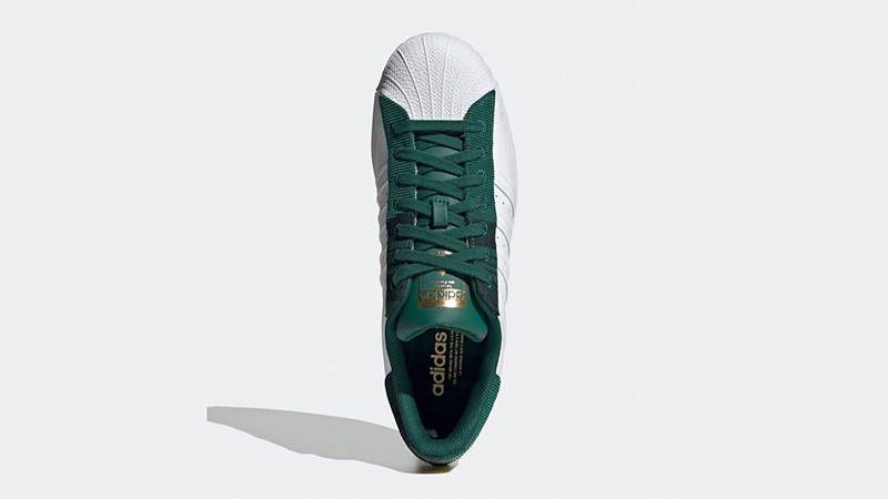 adidas Superstar Christmas White Green
