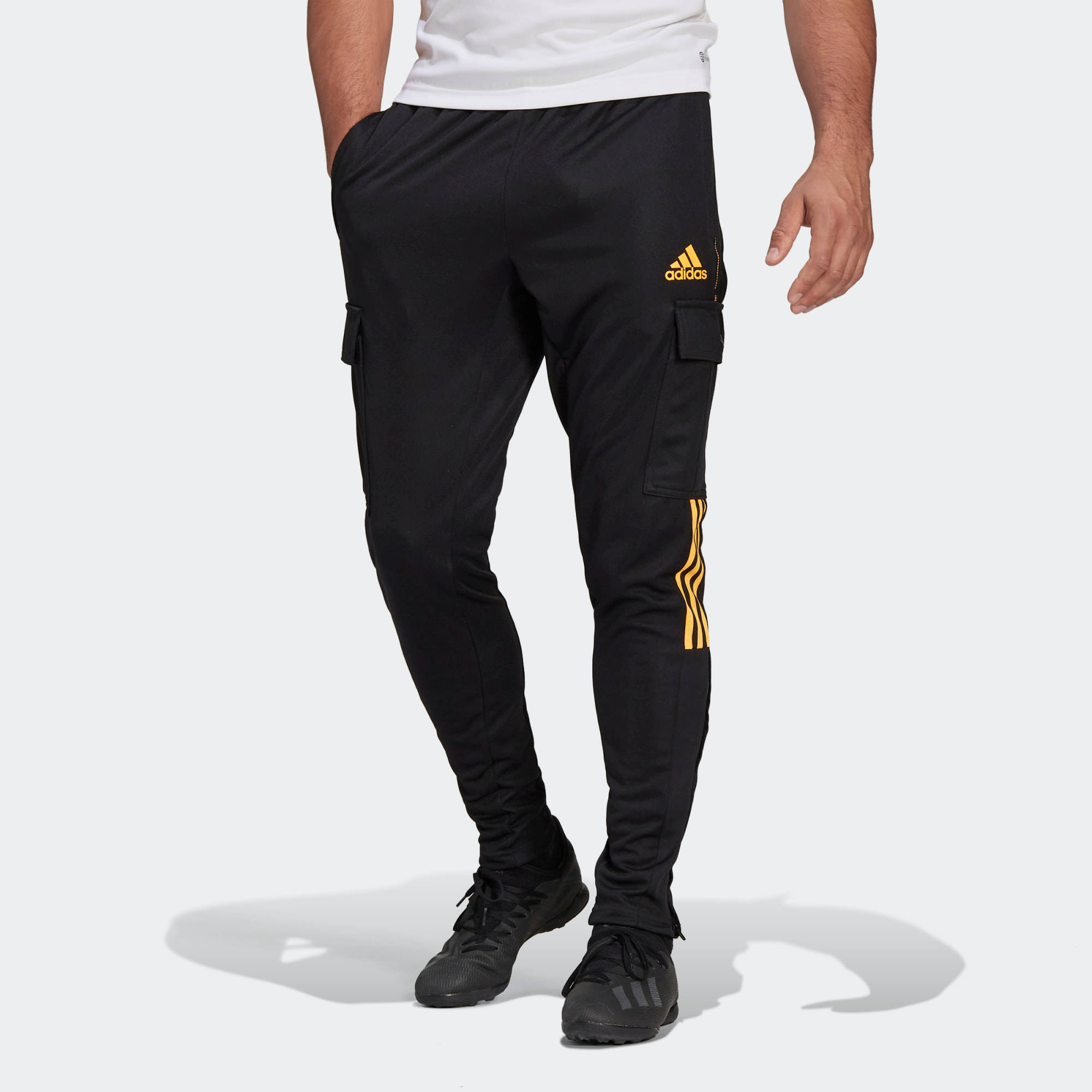 adidas Tiro Cargo Tracksuit Bottoms - Black | The Sole Supplier